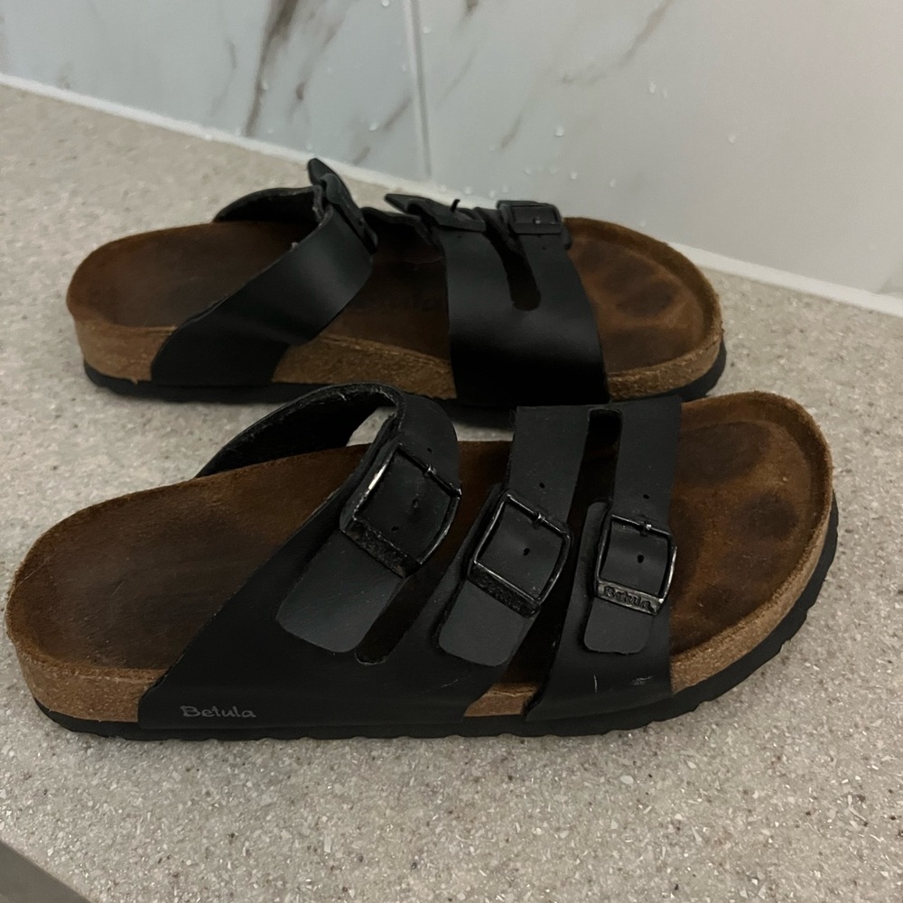 Black Sandals by Betula